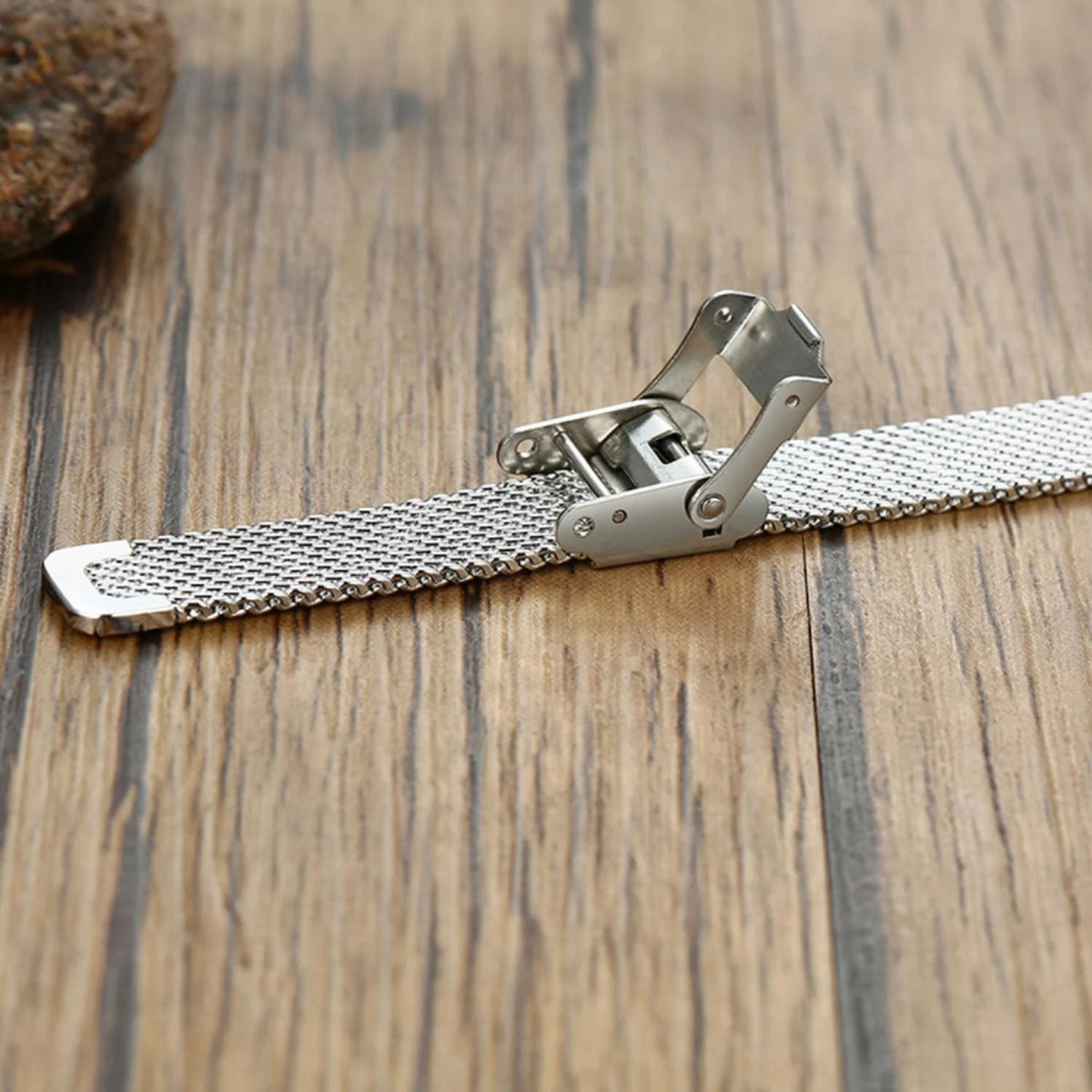 Steel Mesh Medical ID Bracelet
