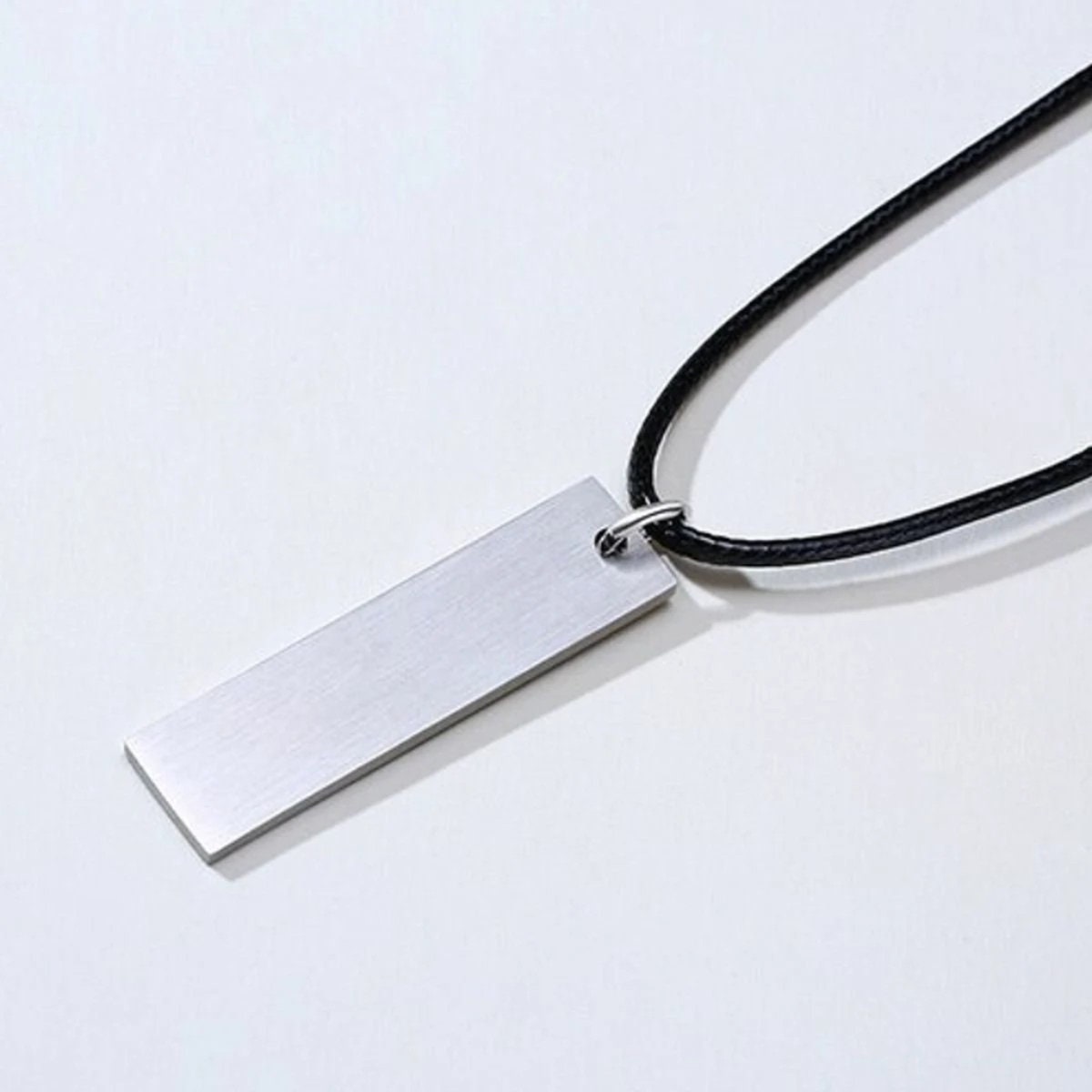 Slim Bar Medical ID Necklace