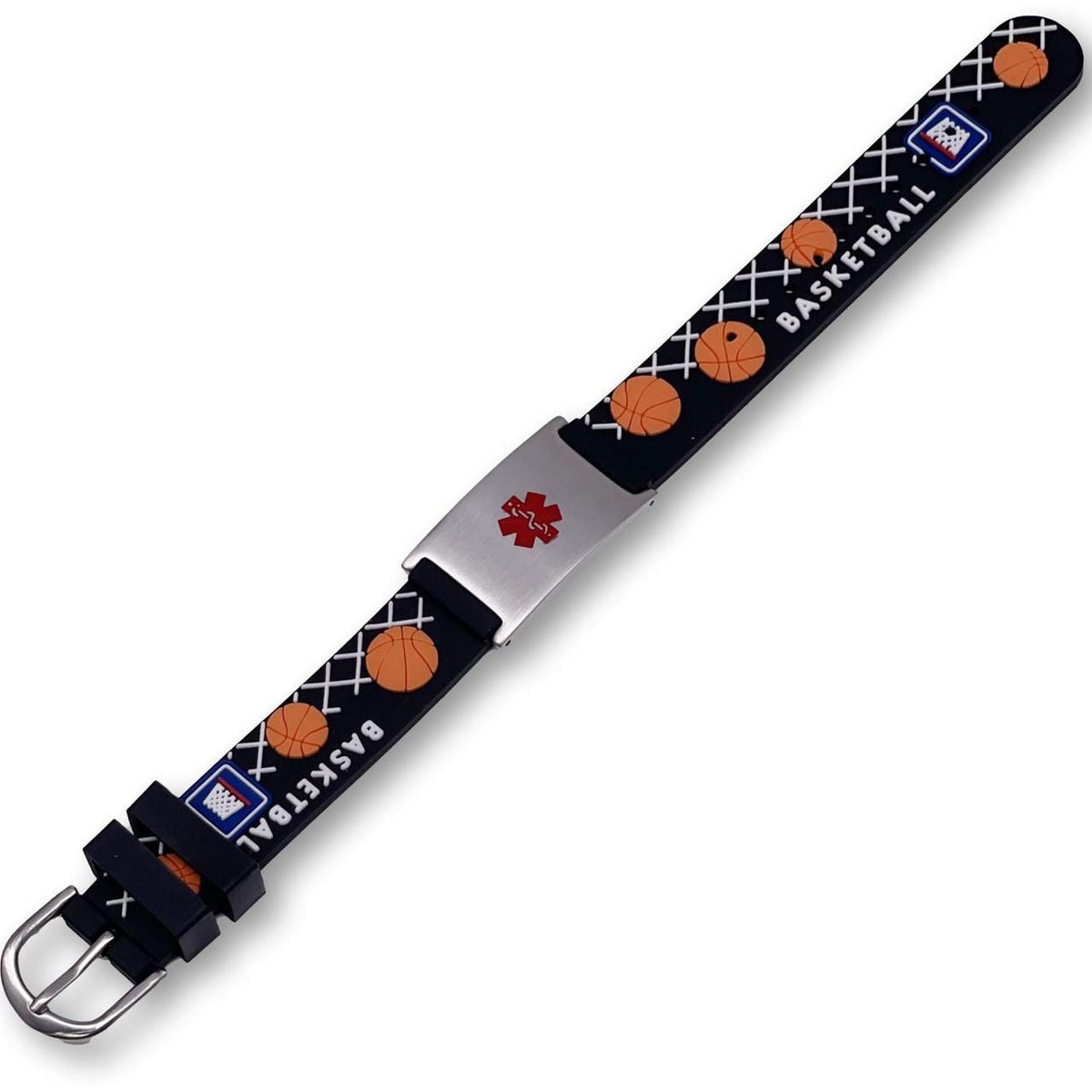 Kids' Basketball Medical ID Bracelet
