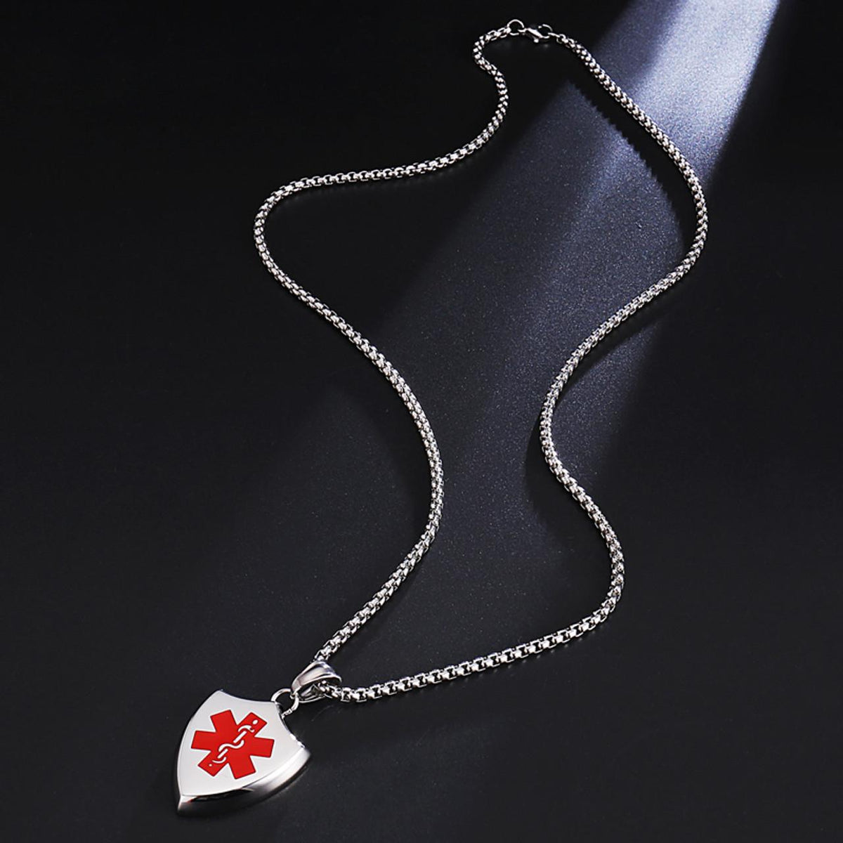 Shield Medical ID Necklace