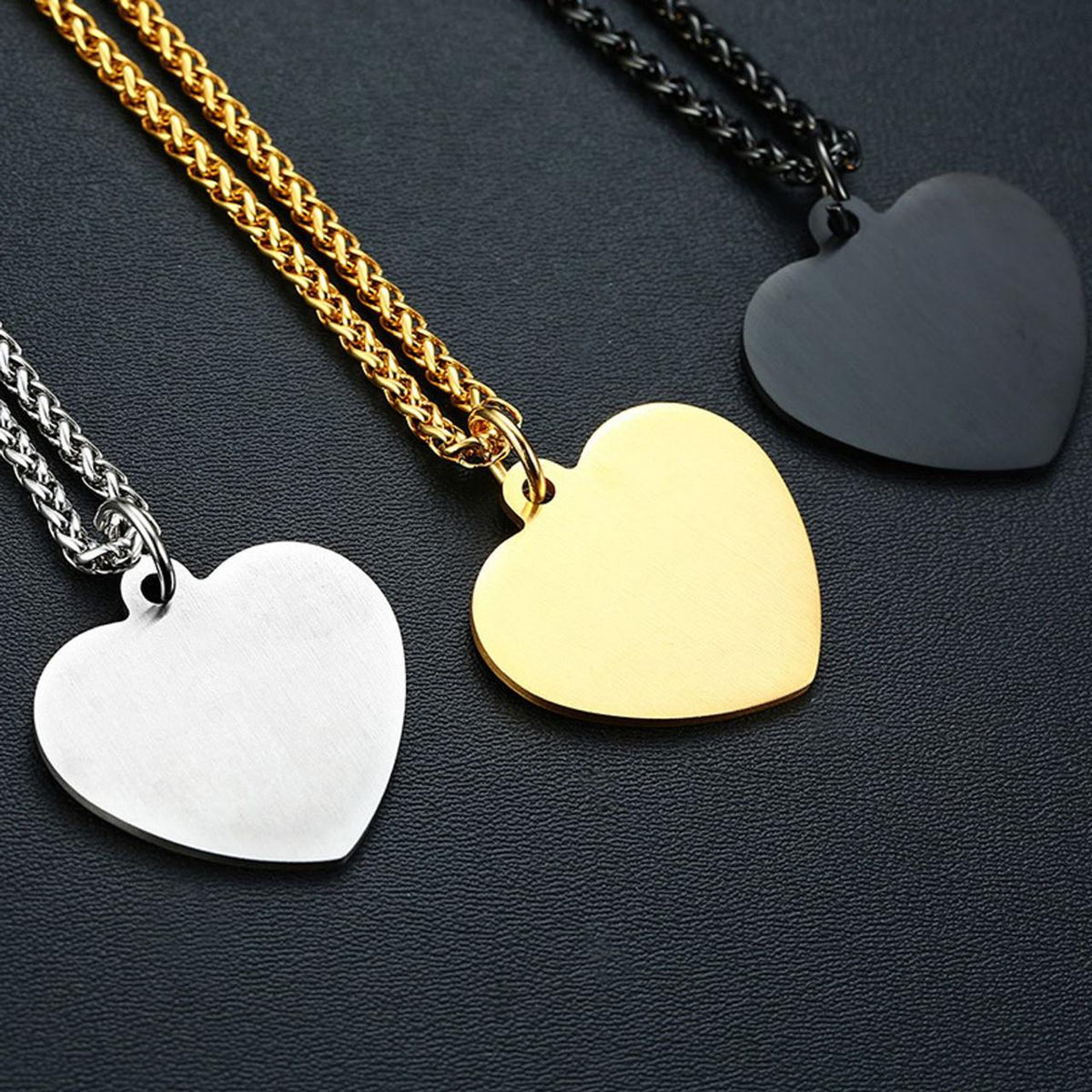Heart Medical ID Necklace