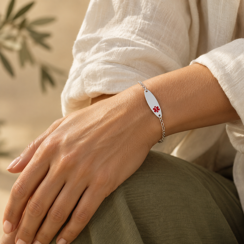Women medical ID jewelry inspiration