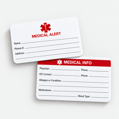 Medical information card